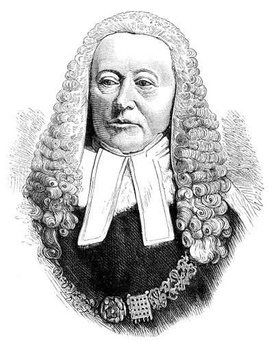 Sir Alexander Cockburn, Lord Chief Justice da Inglaterra, final do século XIX de Unbekannt