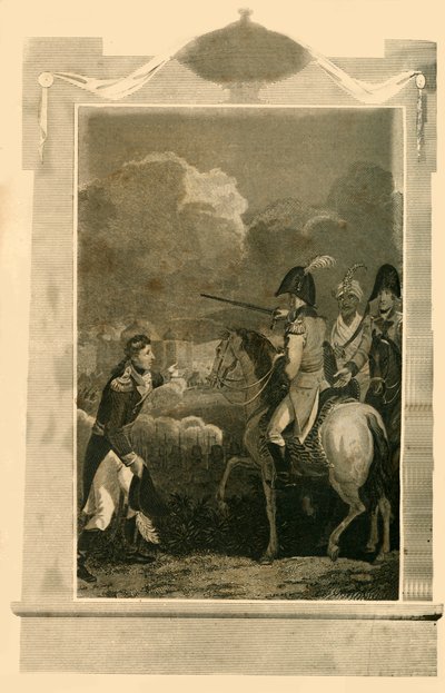Sir Arthur Wellesley comandando na Batalha de Assaye, 1803, 1816. de Unbekannt