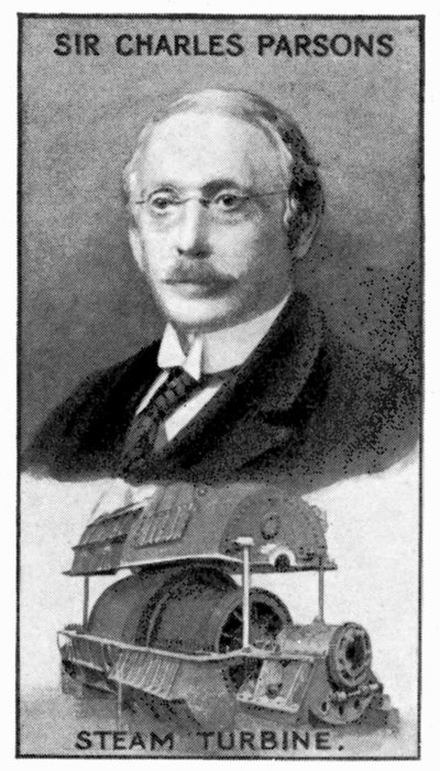 Sir Charles Algernon Parsons, engenheiro irlandês, c1924 de Unbekannt