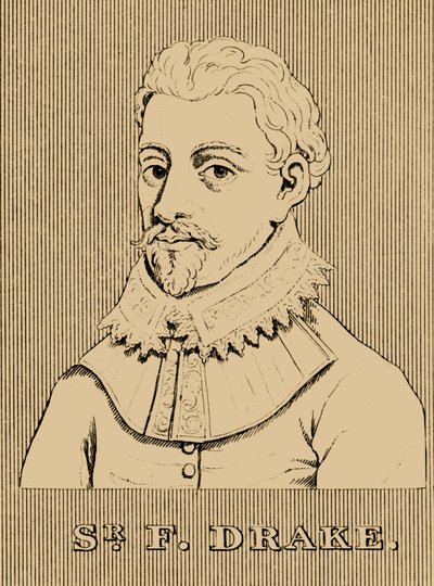 Sir Francis Drake, c1540-1596, 1830. de Unbekannt