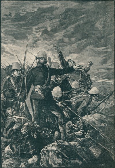 Sir George Colley em Majuba Hill, 1906 de Unbekannt