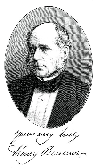 Sir Henry Bessemer, engenheiro inglês, c1880 de Unbekannt