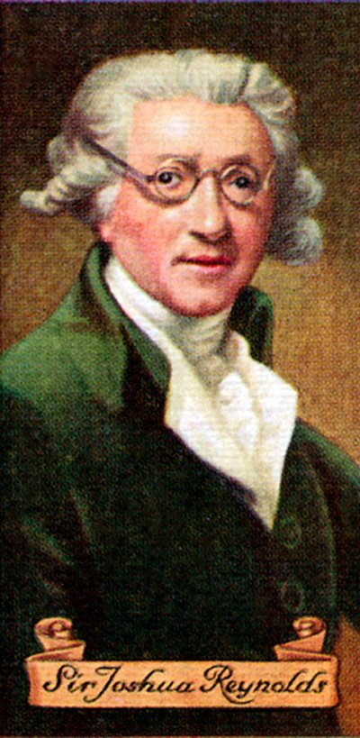 Sir Joshua Reynolds, retirado de uma série de cartões de cigarro, 1935 de Unbekannt