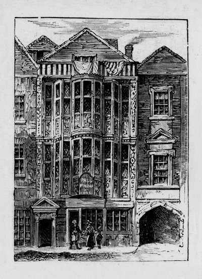 Casa de Sir Paul Pindars, 1890 de Unbekannt