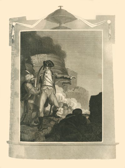 Sir Sidney Smith Defendendo a Violação no Acre, 1799, 1816. de Unbekannt