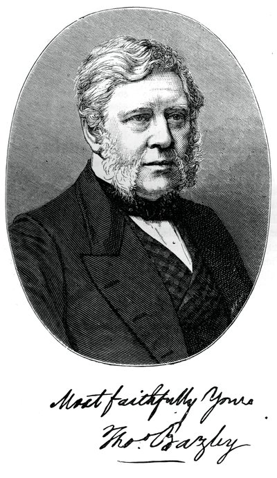Sir Thomas Bazley, 1º Baronet, fabricante e político britânico, c1880 de Unbekannt