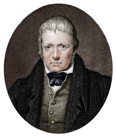 Sir Walter Scott, 1º Baronete, romancista e poeta histórico escocês, 1877. de Unbekannt