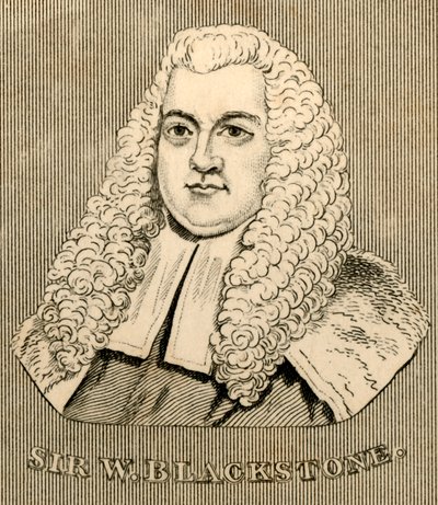 Sir William Blackstone, 1723-1780, 1830. de Unbekannt