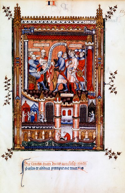 Sisinnius ordena a prisão de St Denis, 1317 de Unbekannt