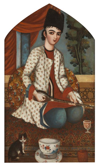 Cítara, c. 1830-1840. de Unbekannt
