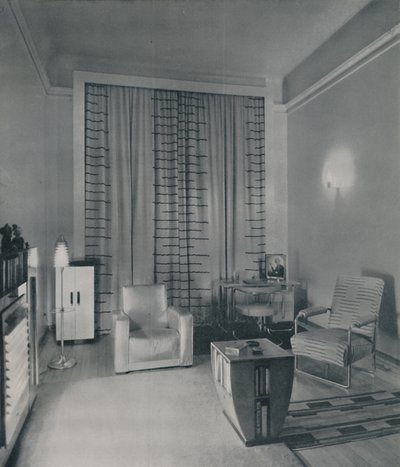 Sala de estar, 1933. de Unbekannt