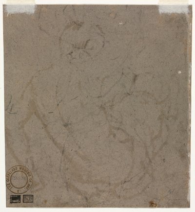 Esboço verso, 1500s. de Unbekannt