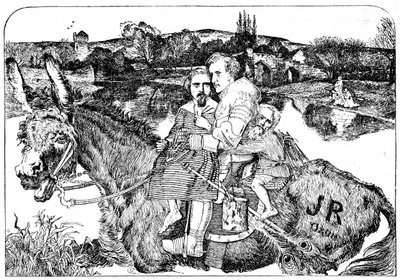 Esquete sobre Sir Isumbras e o PRB, 1923 de Unbekannt