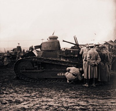 Tanque pequeno, c1914-c1918 de Unbekannt