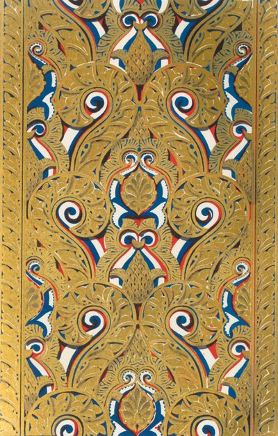 Intradorso de um arco, Court of the Fishpond, 1907. de Unbekannt