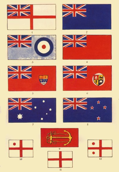 Alguns alferes da Grã-Bretanha e da Commonwealth, c1948. de Unbekannt
