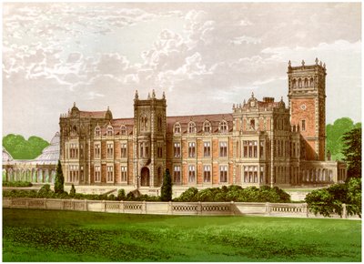 Somerleyton, Suffolk, casa do Baronet Crossley, c1880 de Unbekannt