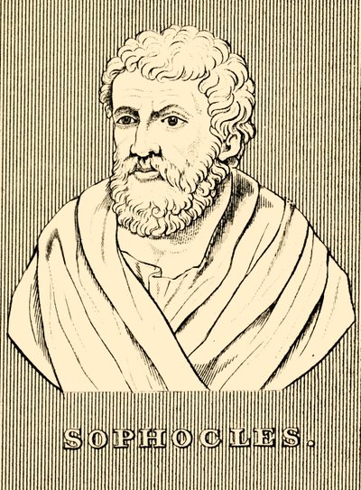 Sófocles, c497-405 aC, 1830. de Unbekannt