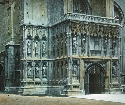 Patamar do sudoeste, Catedral de Canterbury, c1890. de Unbekannt