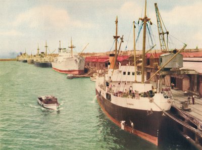 South Wharf, Fremantle, c1947. de Unbekannt