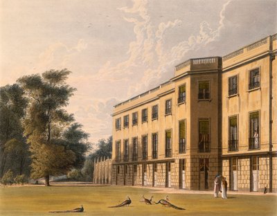 Entrada sul da Carlton House, Westminster, Londres de Unbekannt