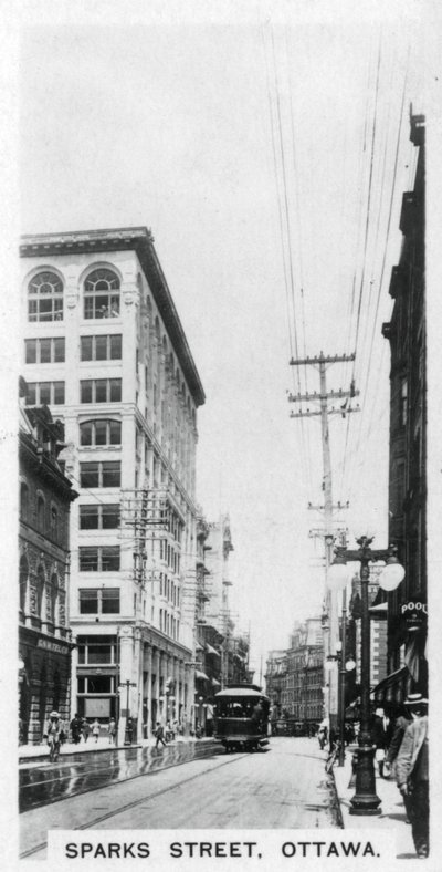 Sparks Street, Ottawa, Canadá, c1920s de Unbekannt