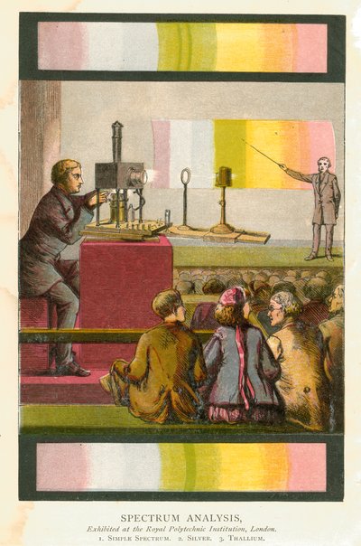Análise espectral, 1873 de Unbekannt