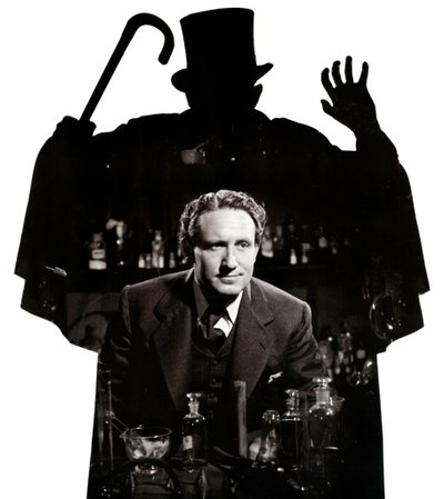 Spencer Tracy em "Dr. Jekyll e Sr. Hyde". de Unbekannt