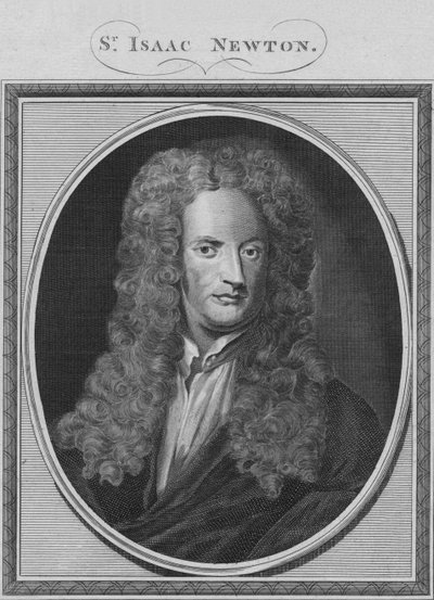 Sr. Isaac Newton, 1785.  de Unbekannt