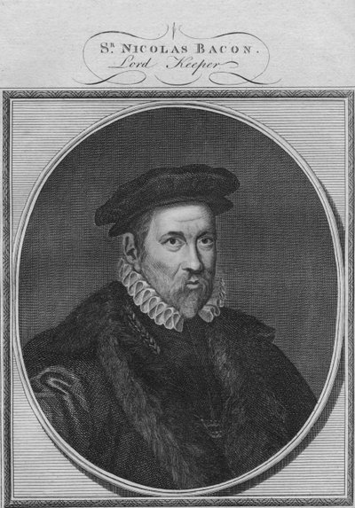 Sr. Nicolas Bacon, Lord Keeper, 1784. de Unbekannt