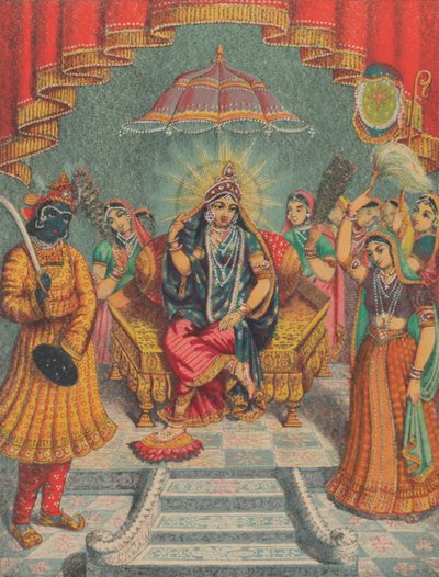 Sri Sri Rai Raja, ca. 1885-95. de Unbekannt