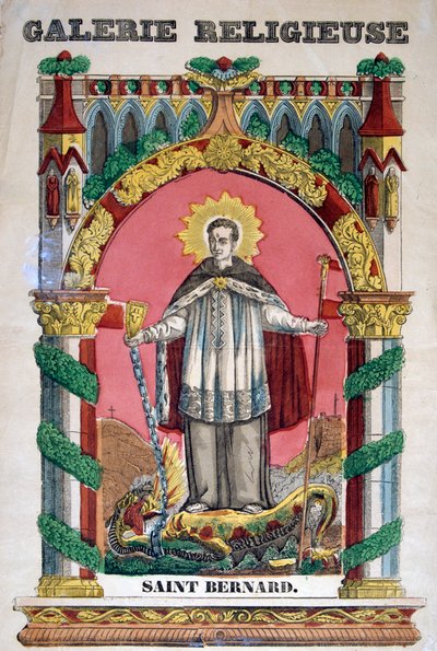 São Bernardo de Clairvaux, século XIX de Unbekannt