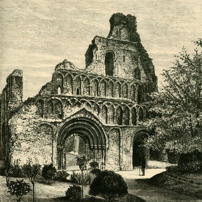 St. Botolphs Priory, 1898. de Unbekannt