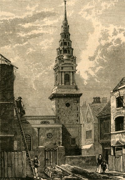 Igreja das noivas do St., rua da frota, 1824, 1897. de Unbekannt