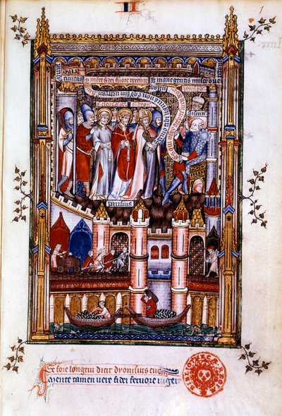 St Denis antes de Sisinnius, 1317 de Unbekannt