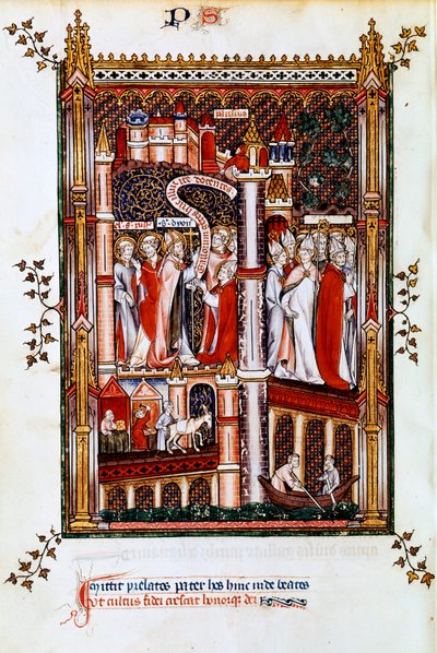 St Denis envia missionários, 1317 de Unbekannt