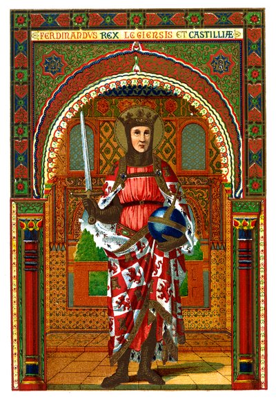 São Fernando Fernando III de Castela e Leão, 1886 de Unbekannt