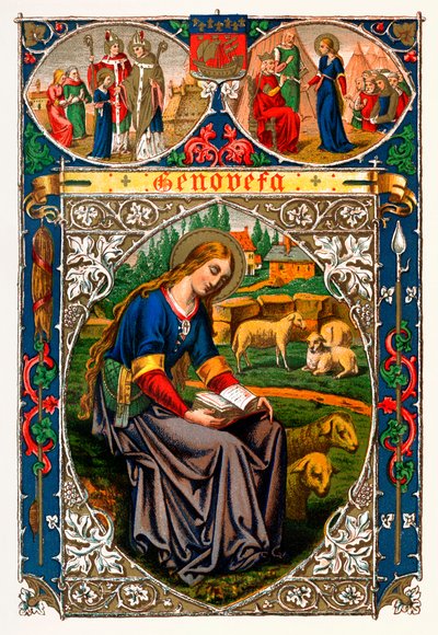 St Genevieve, 1886 de Unbekannt
