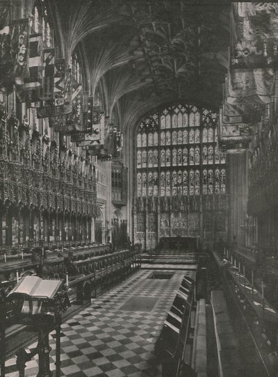 Capela de São Jorge, Windsor, 1910. de Unbekannt