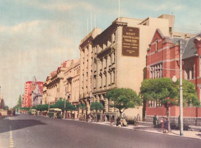 St. Georges Terrace, c1947. de Unbekannt