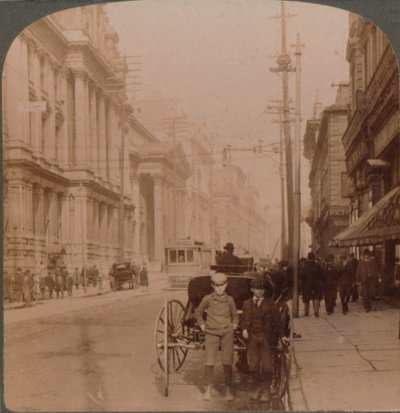 St. James Street, Montreal, Canadá, 1900 de Unbekannt