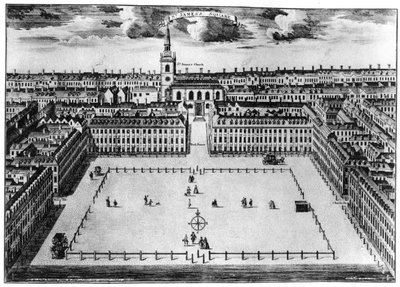 St Jamess Square, Londres, século XVIII 1907 de Unbekannt