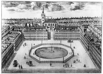 St Jamess Square, Londres, século XVIII 1907 de Unbekannt