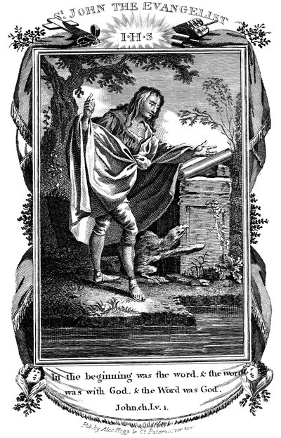 São João Evangelista, c1808 de Unbekannt