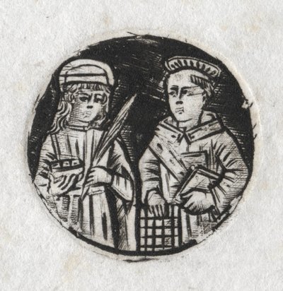 São Lourenço e Santa Lúcia, c. 1487 de Unbekannt
