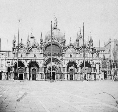 Basílica de São Marcos, Veneza, Itália, final do século XIX ou início do século XX de Unbekannt