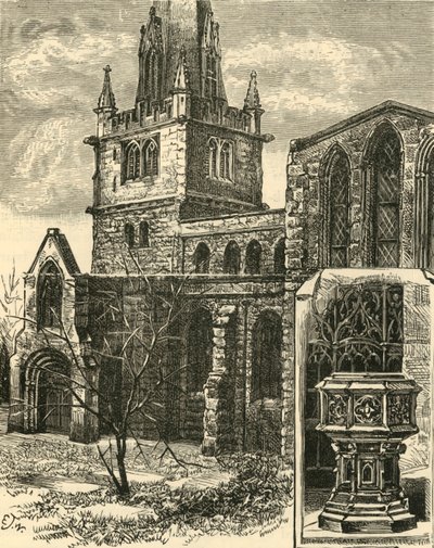 Estação de St. Marys. A Fonte, 1898. de Unbekannt