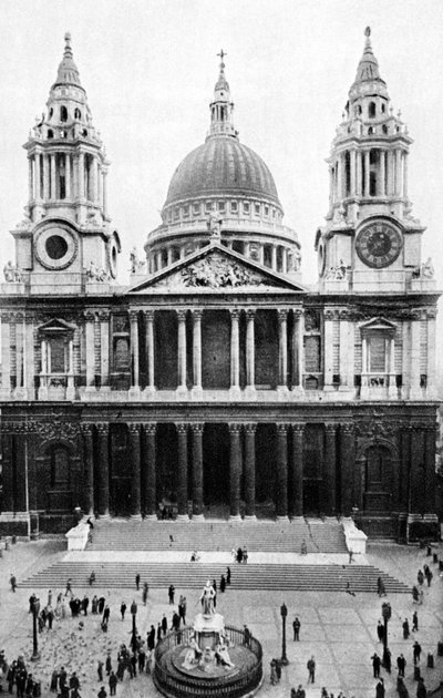 Catedral de St Pauls, Londres, início do século XX de Unbekannt