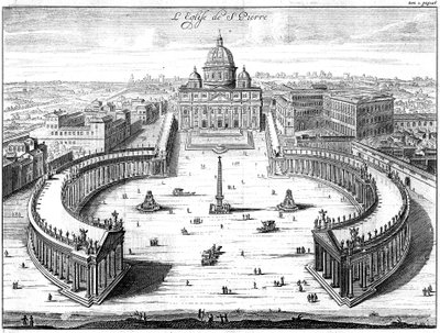 Basílica de São Pedro, Roma, 1702 de Unbekannt