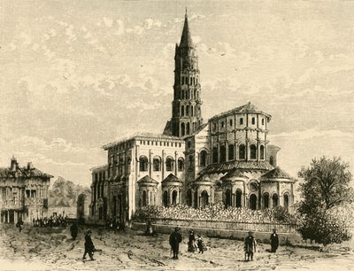 St. Sernin, Toulouse, 1890. de Unbekannt